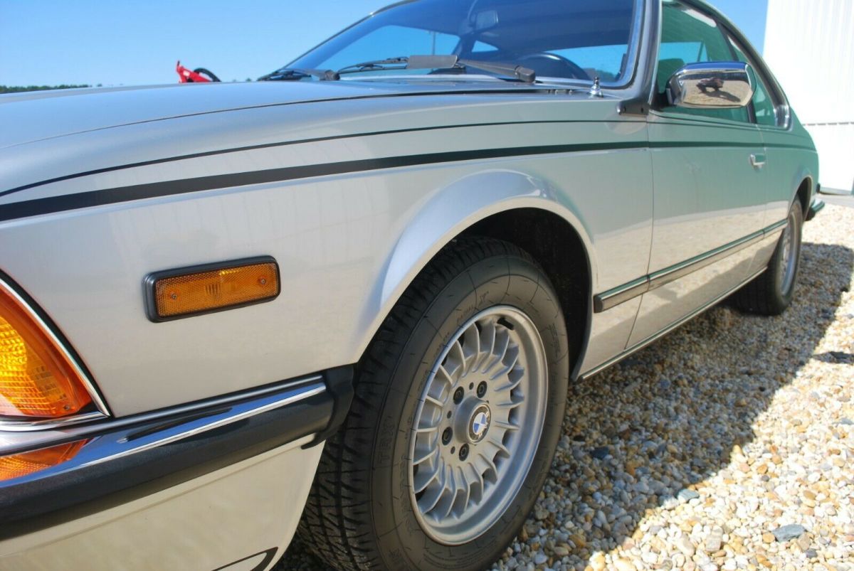 1983 Silver BMW 6-Series Coupe