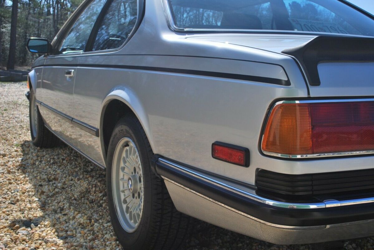 1983 Silver BMW 6-Series Coupe