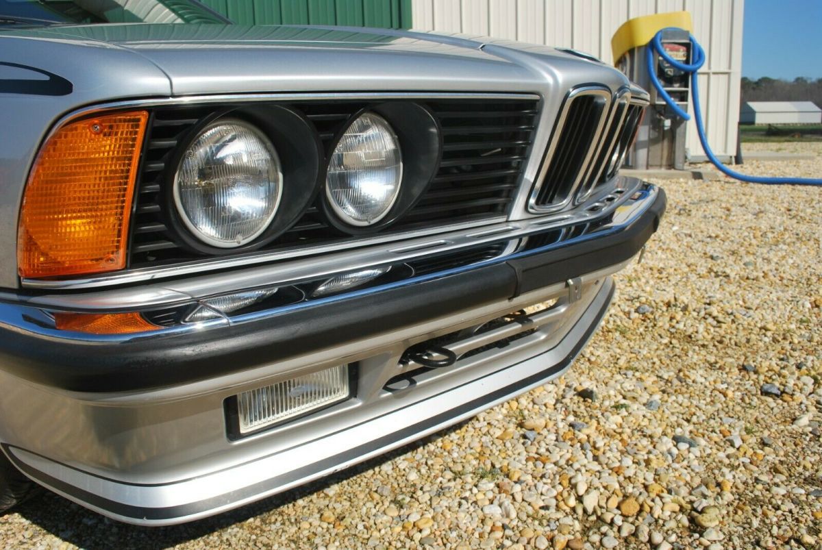 1983 Silver BMW 6-Series Coupe