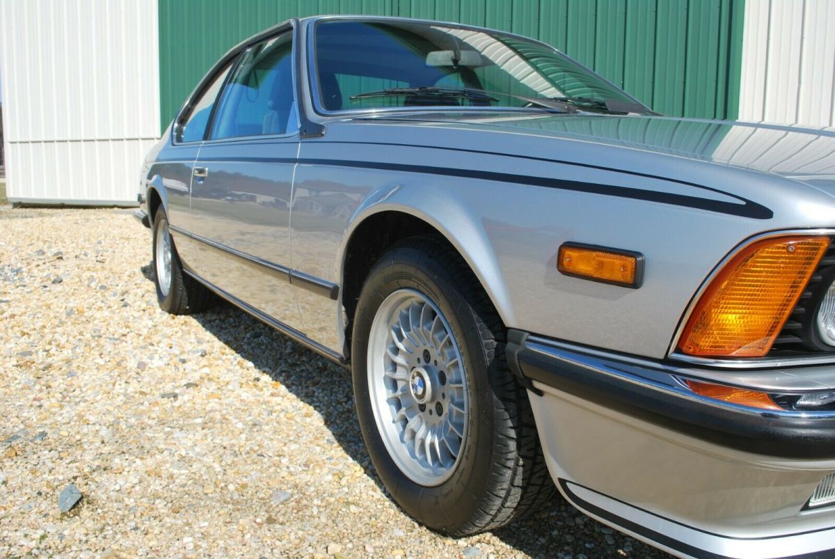 1983 Silver BMW 6-Series Coupe