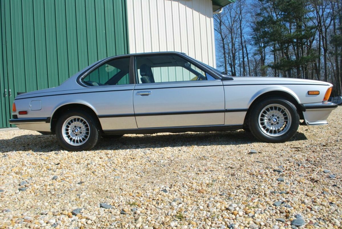 1983 Silver BMW 6-Series Coupe