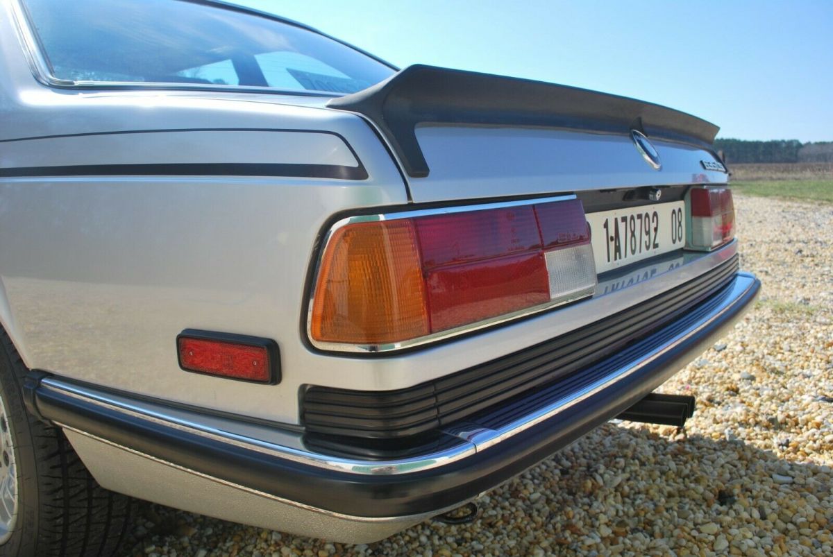 1983 Silver BMW 6-Series Coupe