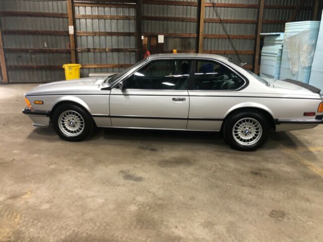 1983 Silver BMW 6-Series Coupe