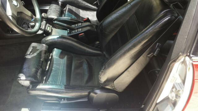 1986 Red BMW 6-Series Coupe