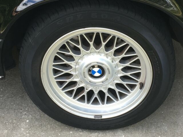 1985 Black BMW 6-Series Coupe