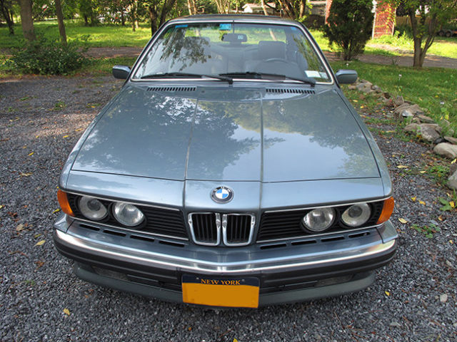 1985 WHITE BMW 6-Series Coupe