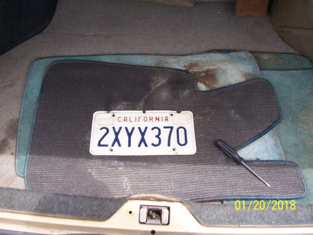 1981 Gold BMW 6-Series Coupe