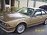 1981 Gold BMW 6-Series Coupe