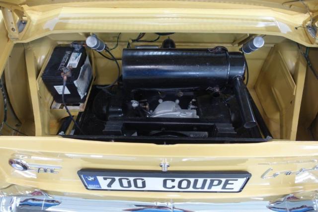 1963 YELLOW BMW 700 COUPE Coupe