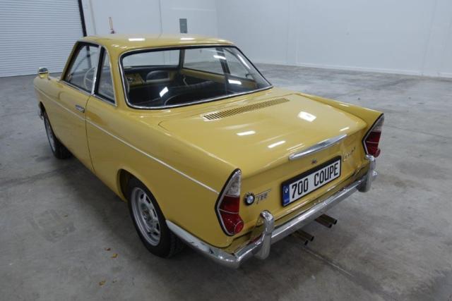 1963 YELLOW BMW 700 COUPE Coupe