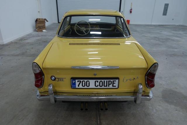 1963 YELLOW BMW 700 COUPE Coupe
