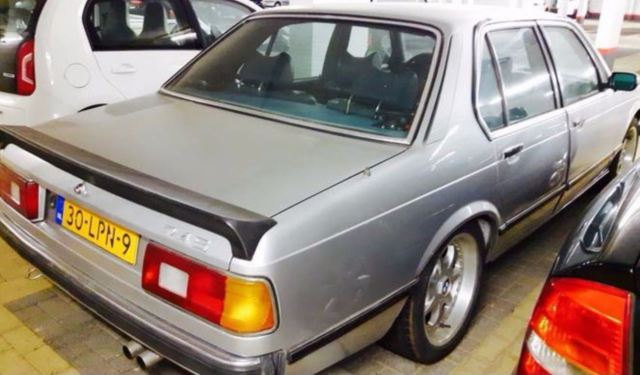 1983 Silver BMW 7-Series Hatchback