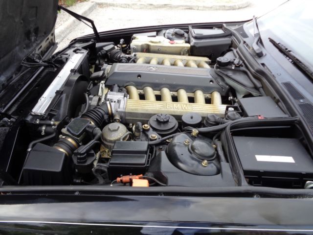 1992 Black BMW 7-Series