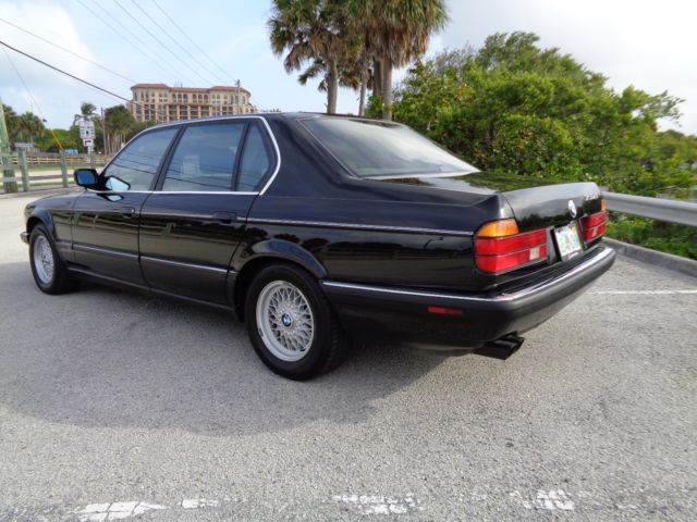 1992 Black BMW 7-Series