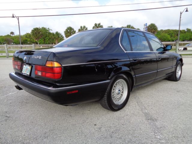 1992 Black BMW 7-Series