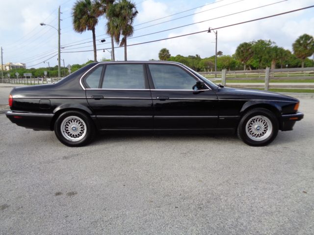 1992 Black BMW 7-Series