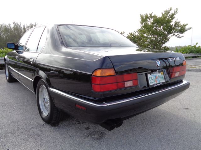 1992 Black BMW 7-Series