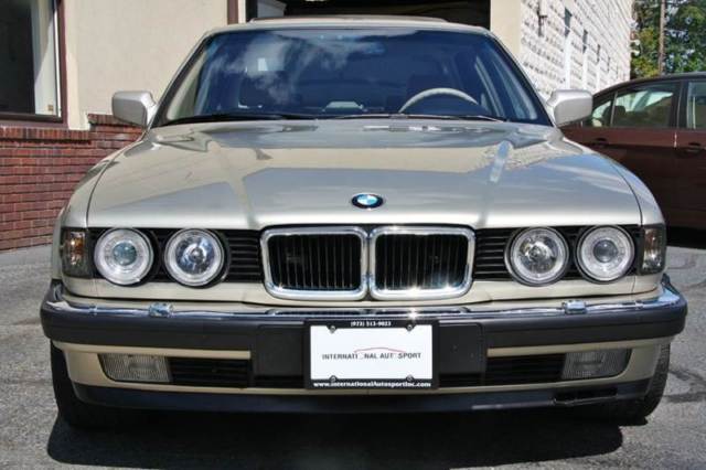 1990 Soft Gold BMW 7-Series Sedan