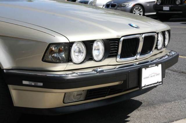1990 Soft Gold BMW 7-Series Sedan