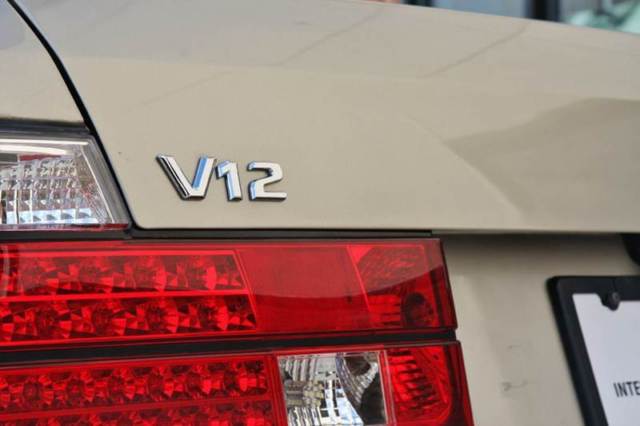 1990 Soft Gold BMW 7-Series Sedan