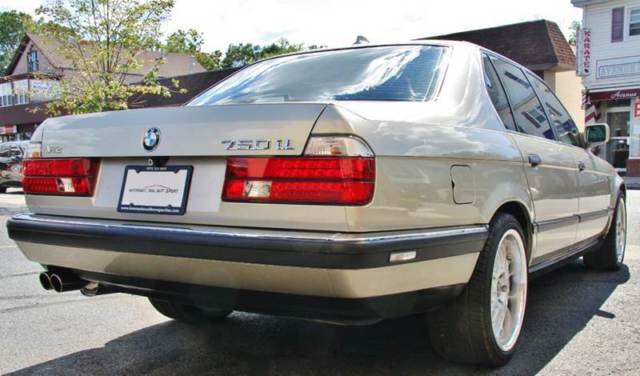 1990 Soft Gold BMW 7-Series Sedan