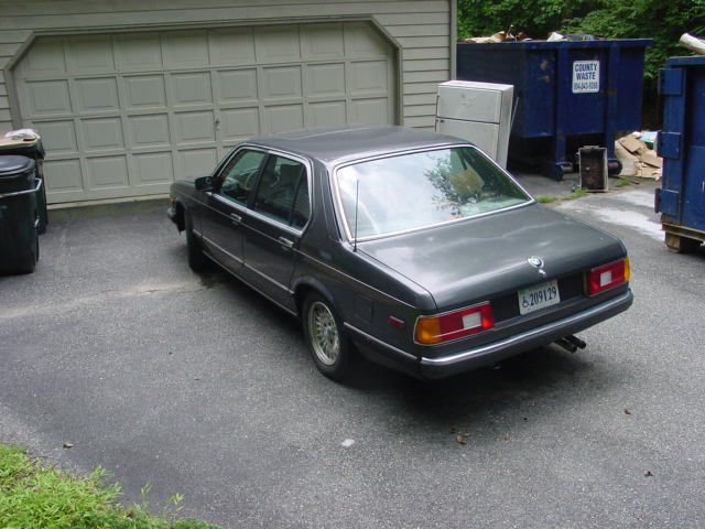 1983 Brown BMW 7-Series Sedan