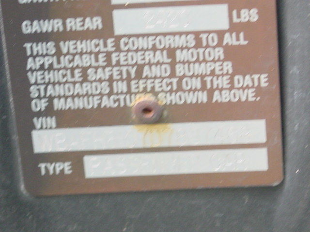 1983 Brown BMW 7-Series Sedan