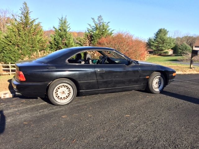 1994 Black BMW 8-Series Coupe