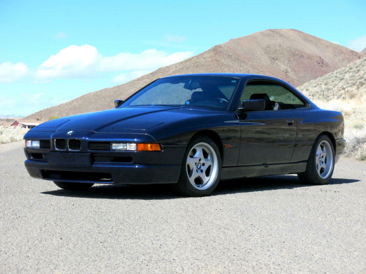 1994 Blue BMW 850 CSI --