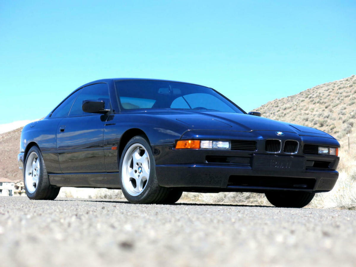 1994 Blue BMW 850 CSI --