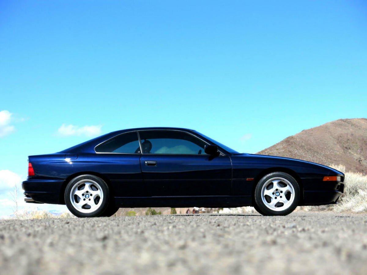 1994 Blue BMW 850 CSI --