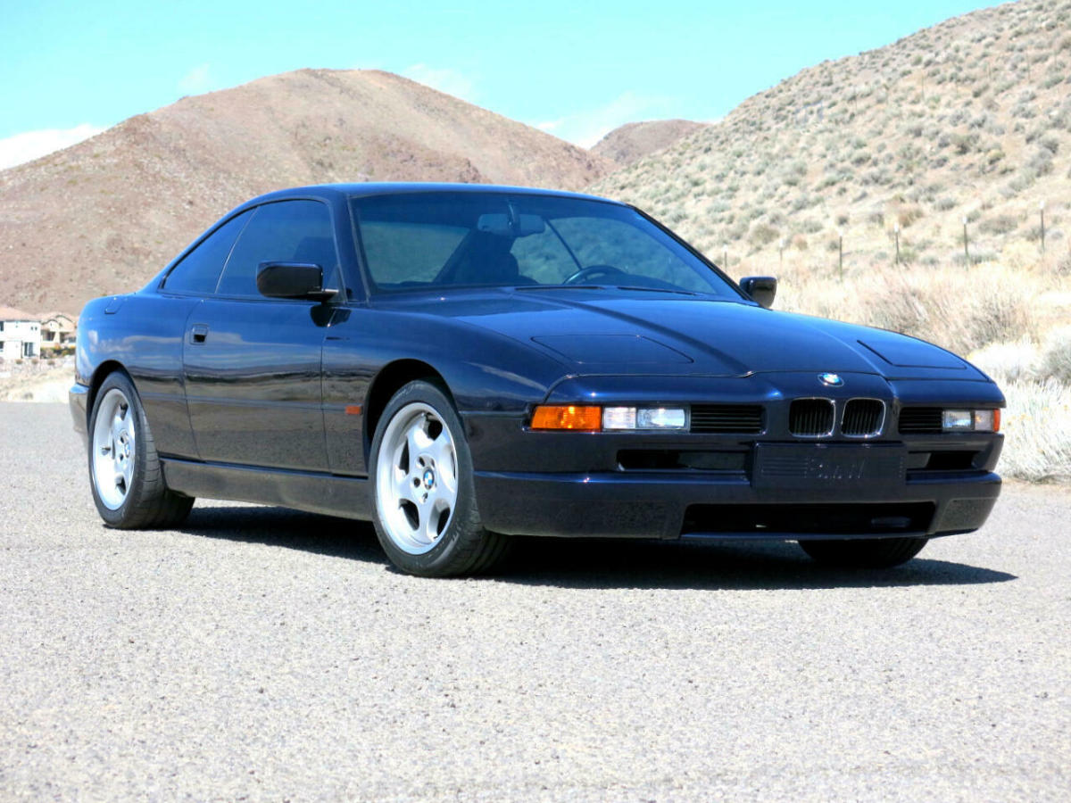 1994 Blue BMW 850 CSI --