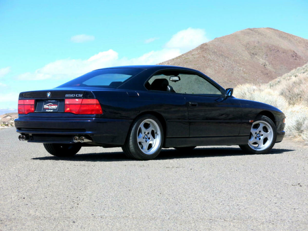1994 Blue BMW 850 CSI --