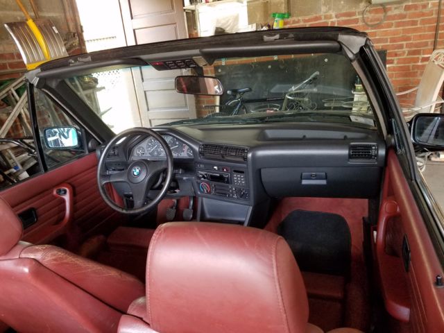 1988 Black BMW 3-Series