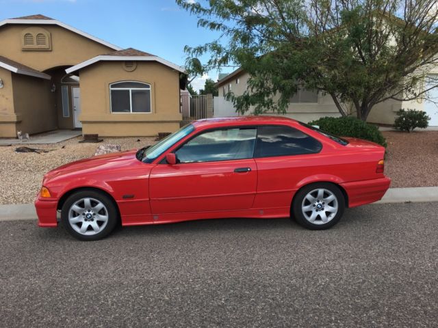 1993 Red BMW 3-Series