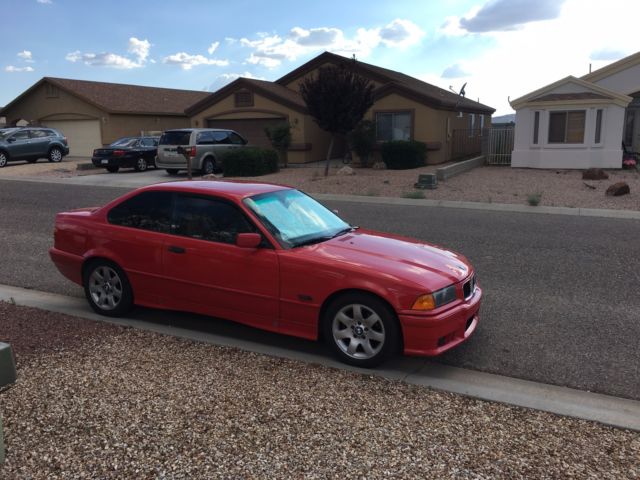 1993 Red BMW 3-Series