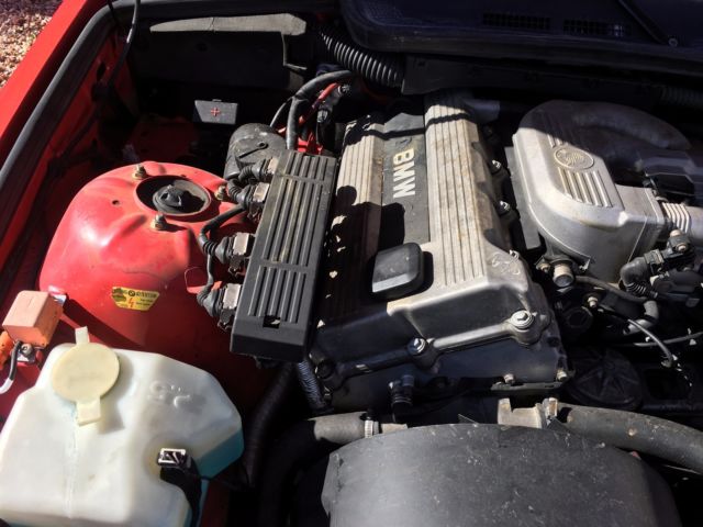 1993 Red BMW 3-Series