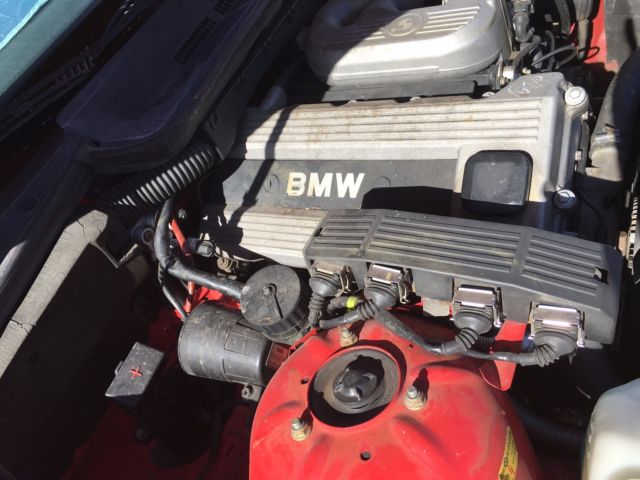 1993 Red BMW 3-Series