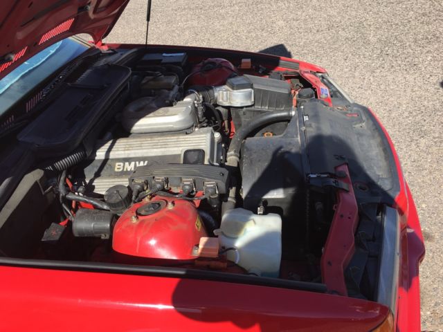 1993 Red BMW 3-Series