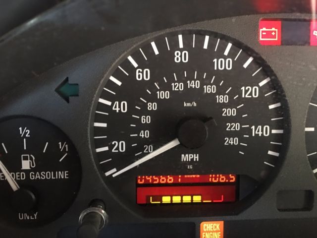 1993 Red BMW 3-Series