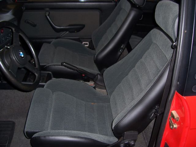 1982 Red BMW 3-Series Convertible