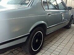 1980 Pacific Blue BMW 7-Series Sedan