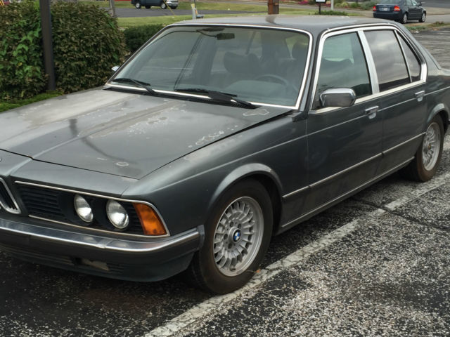1980 Silver BMW 7-Series Sedan