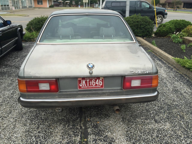 1980 Silver BMW 7-Series Sedan
