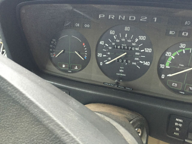 1980 Silver BMW 7-Series Sedan