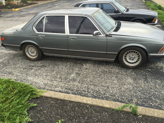 1980 Silver BMW 7-Series Sedan