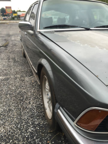 1980 Silver BMW 7-Series Sedan