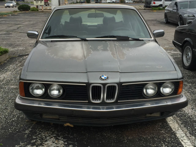 1980 Silver BMW 7-Series Sedan