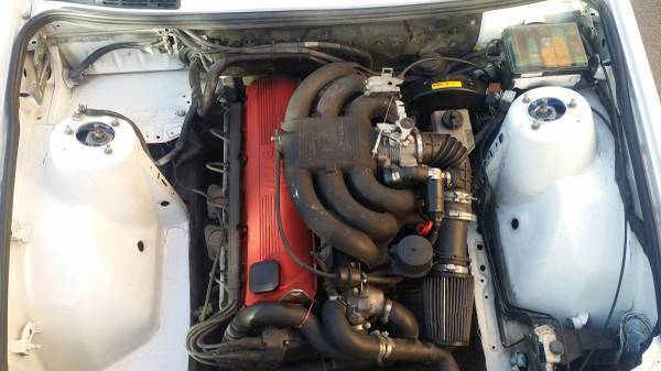 1989 White BMW 3-Series Coupe