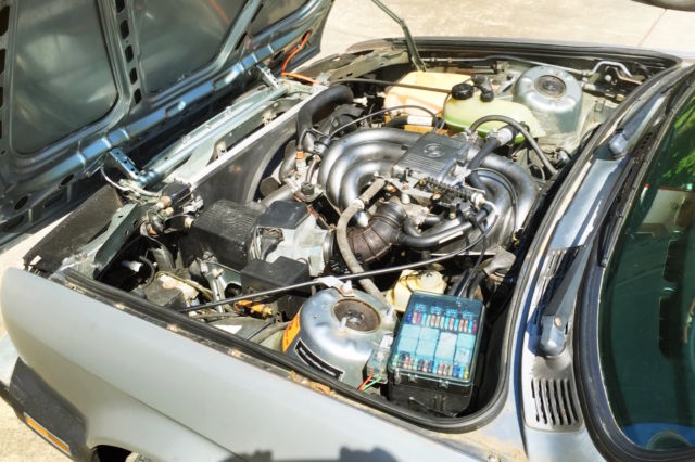 1986 Silver Blue BMW 3-Series Coupe